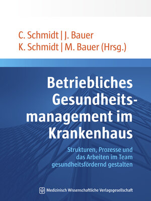 cover image of Betriebliches Gesundheitsmanagement im Krankenhaus